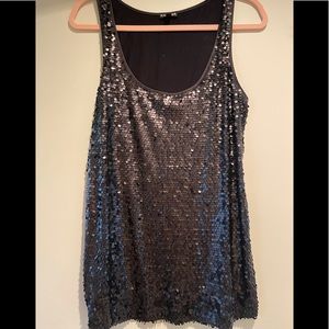 Express Sequin Tank